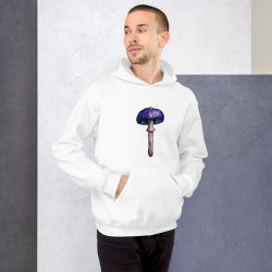 Magic mushroom Unisex Mikina, trippy design