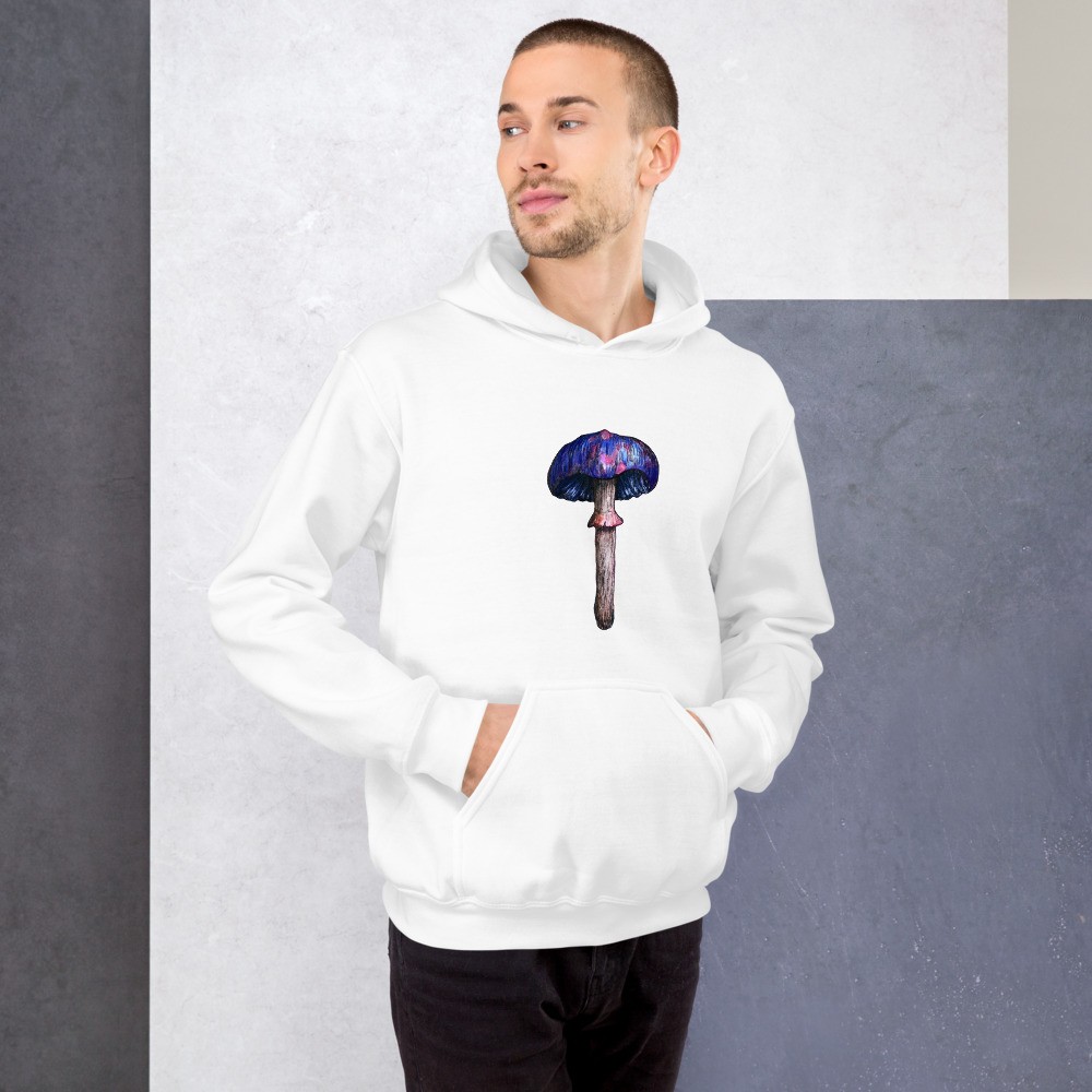 Magic mushroom Unisex Mikina, trippy design
