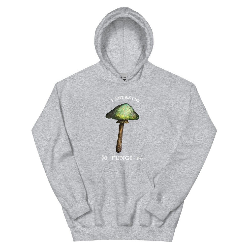 Fantastic fungi mushroom Unisex Mikina, psychedelic design