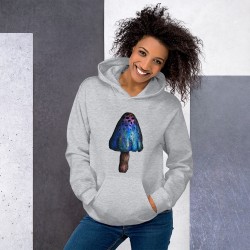 Trippy design Unisex Mikina, Follow the rabbit hole