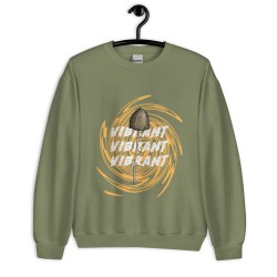 Trippy houbová mikina