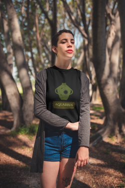 Vodnář tričko znamení zvěrokruhu