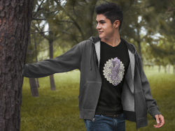 Drak spirituální zvíře mandala tričko