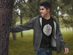 Drak spirituální zvíře mandala tričko