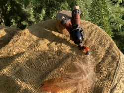 Macrame Kuripe s pérem