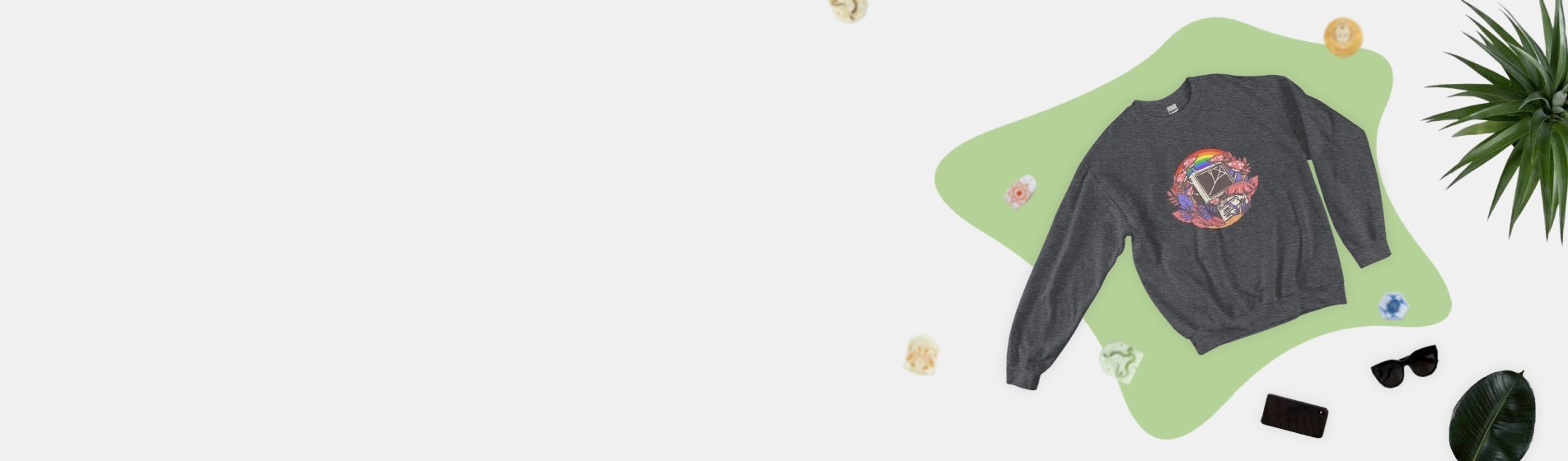 Kožené výrobky a stylové mikiny